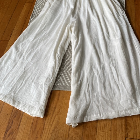 New sz S Carmen convertible one-piece smocked bandeau luxury jumpsuit - Picture 6 of 16